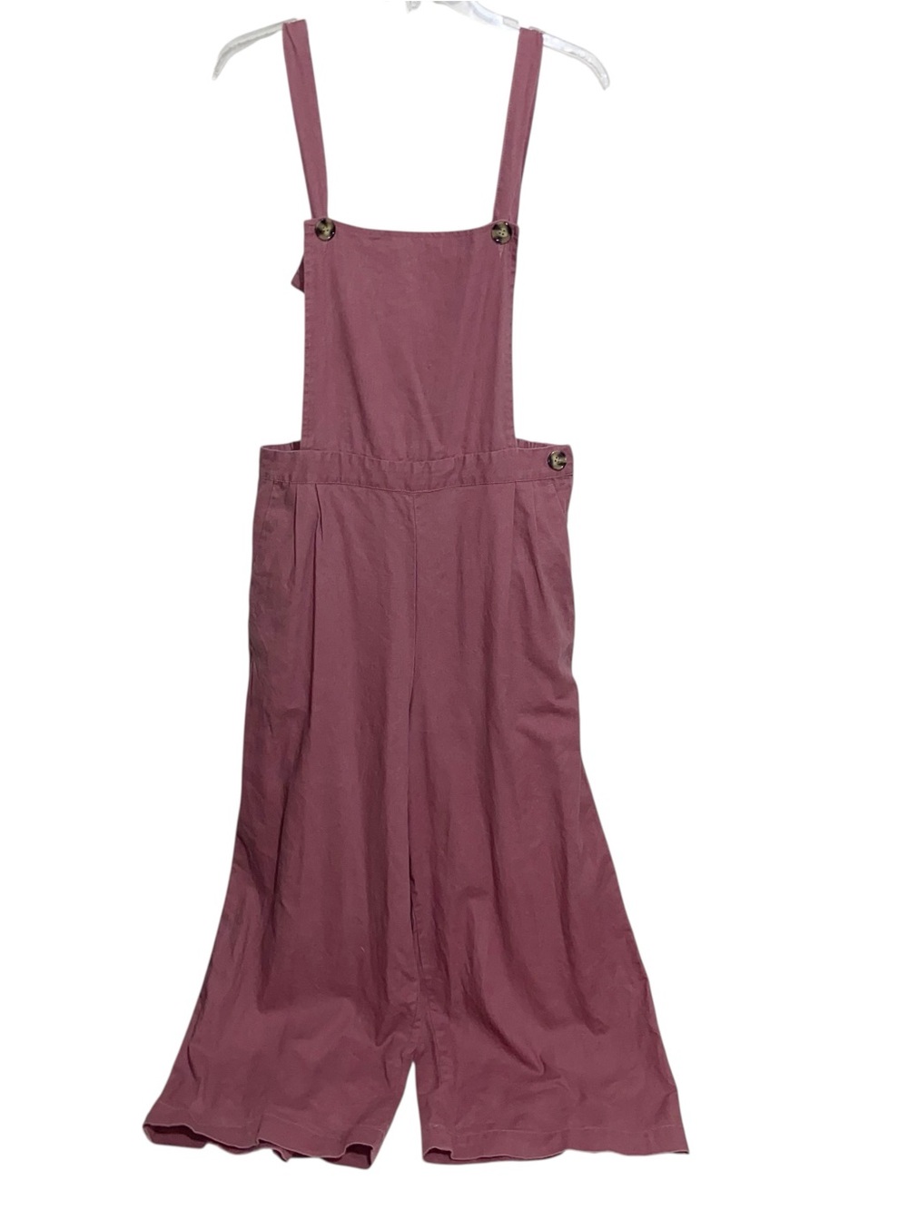 Princess Highway Overalls Womens Sz 14 Linen Blend Wide Leg Bib Pants Festival